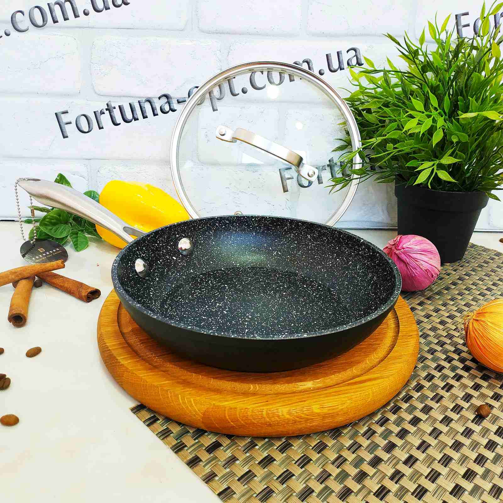 Сковорода Edenberg EB - 3346 - 20 см ✅ базовая цена $14.14 ✔ Опт ✔ Скидки ✔ Заходите! - Интернет-магазин ✅ Фортуна-опт ✅