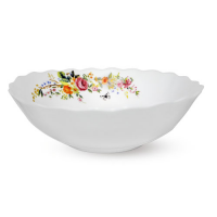 Салатник стеклокерамический №7 Чайная роза - 30060-201 ➜ Оптом и в розницу ✅ актуальная цена -Интернет магазин ✅ Фортуна ✅