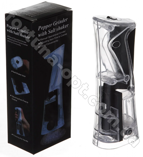 Мельница для перца и соли A-Plus - 0048 ✅ базовая цена $1.42 ✔ Опт ✔ Скидки ✔ Заходите! - Интернет-магазин ✅ Фортуна-опт ✅