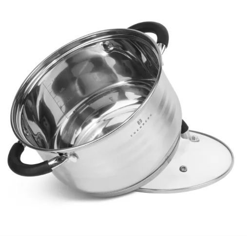 Набор нержавеющих кастрюль 3 шт. Edenberg EB - 2411➜ Опт и розница ✅ актуальная цена -Интернет магазин ✅ Фортуна ✅