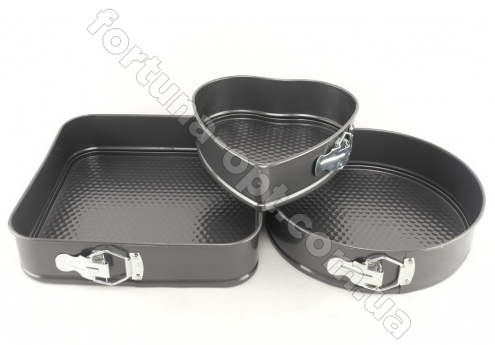 Набор форм для выпечки с антипригарным покрытием A-Plus - 1280 ➜ Оптом и в розницу ✅ актуальная цена -Интернет магазин ✅ Фортуна ✅
