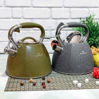 Чайник со свистком из нержавеющей стали 3 л Edenberg EB - 1981 ✅ базовая цена $18.75 ✔ Опт ✔ Акции ✔ Заходите! - Интернет-магазин Fortuna-opt.com.ua.