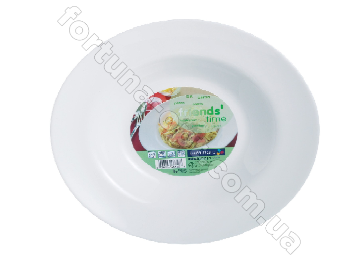 Блюдо для пасты Luminarc Friends Time  285 мм L - 8018  ➜ Оптом и в розницу ✅ актуальная цена -Интернет магазин ✅ Фортуна ✅