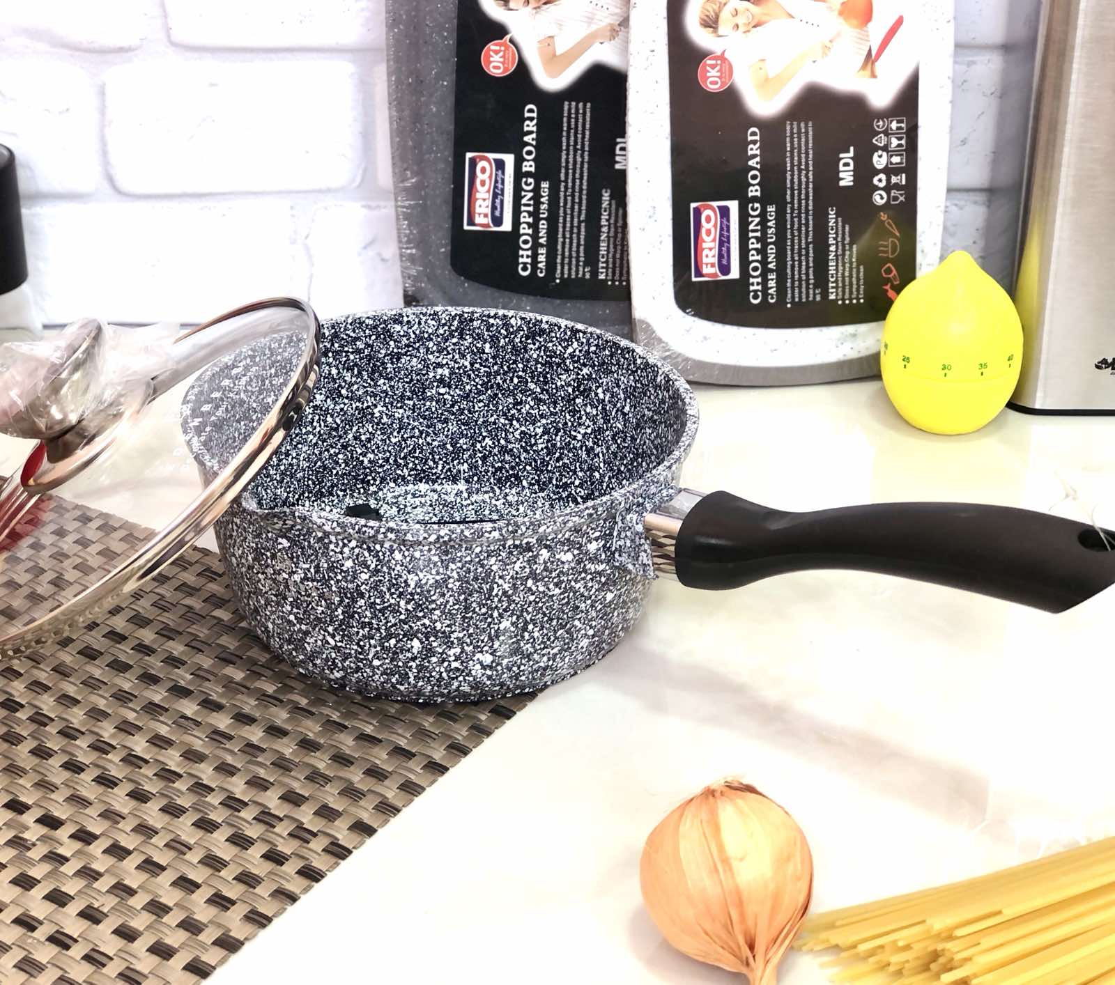  Ковш с крышкой гранит 1,9 л Edenberg EB - 8046 ✅ базовая цена $14.80 ✔ Опт ✔ Скидки ✔ Заходите! - Интернет-магазин ✅ Фортуна-опт ✅