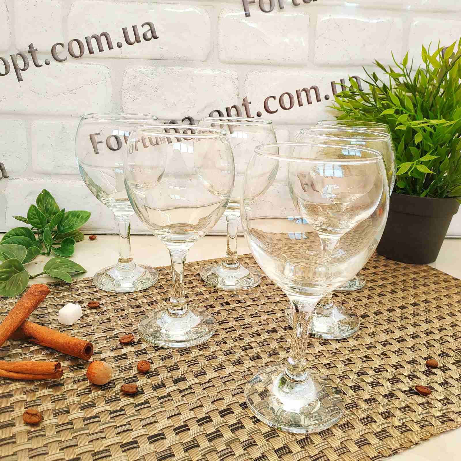 Бокал Вино "Мискет" 6 шт/набор 260 мл 05619 ✅ базовая цена 352.99 грн. ✔ Опт ✔ Скидки ✔ Заходите! - Интернет-магазин ✅ Фортуна-опт ✅