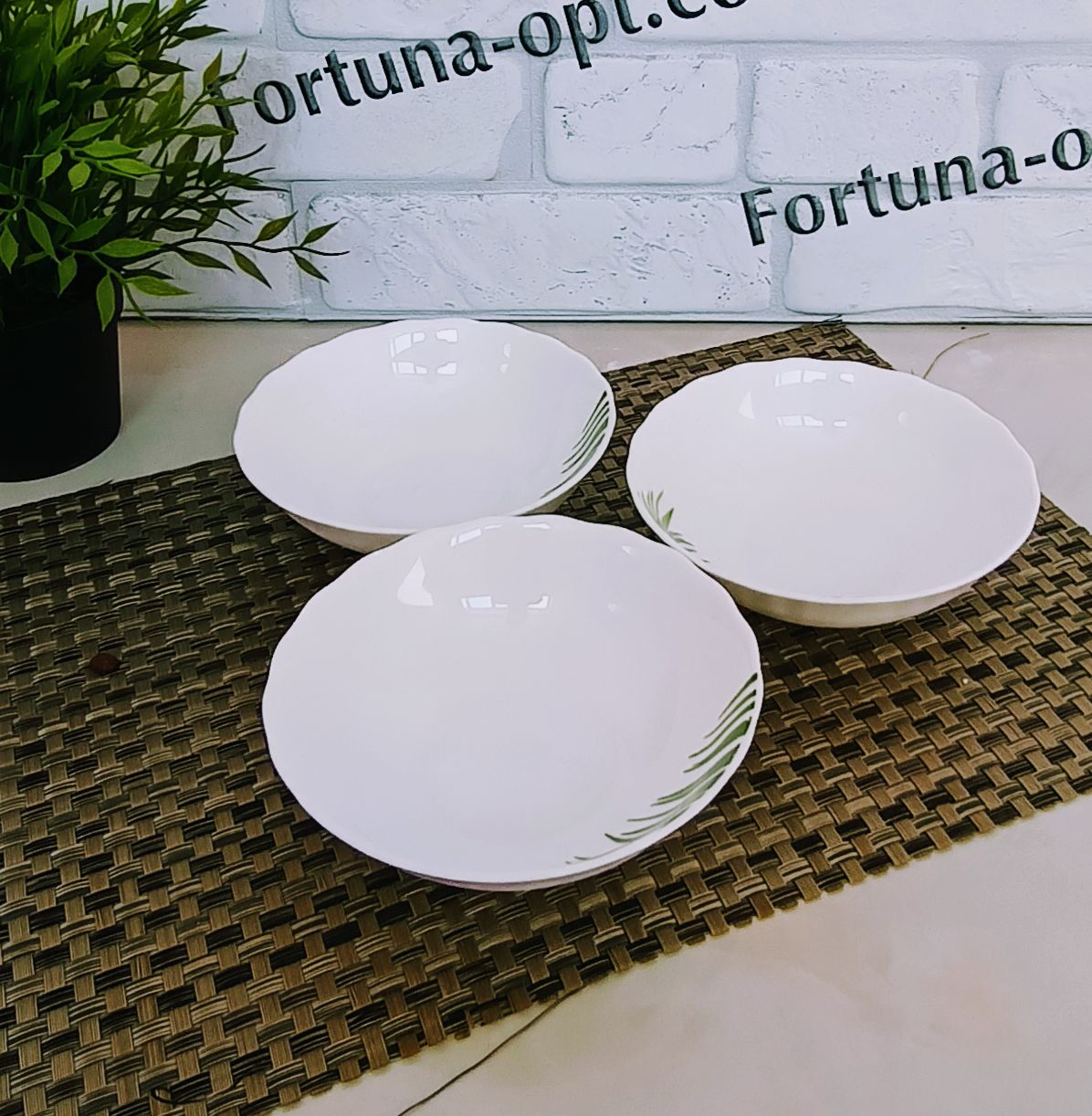 Салатник "6" ст/керам Тропик 30059 (15020) ✅ базовая цена 43.28 грн. ✔ Опт ✔ Скидки ✔ Заходите! - Интернет-магазин ✅ Фортуна-опт ✅