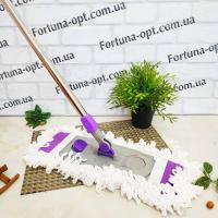 Полотер с микрофиброй и телескопической ручкой - 4518 FM➜Оптом и в розницу✅актуальная цена -Интернет магазин ✅Фортуна✅