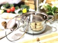 Кастрюля нержавеющая 1,2 л Unique  - 5002 ✅ базовая цена $7.92 ✔ Опт ✔ Акции ✔ Заходите! - Интернет-магазин Fortuna-opt.com.ua.