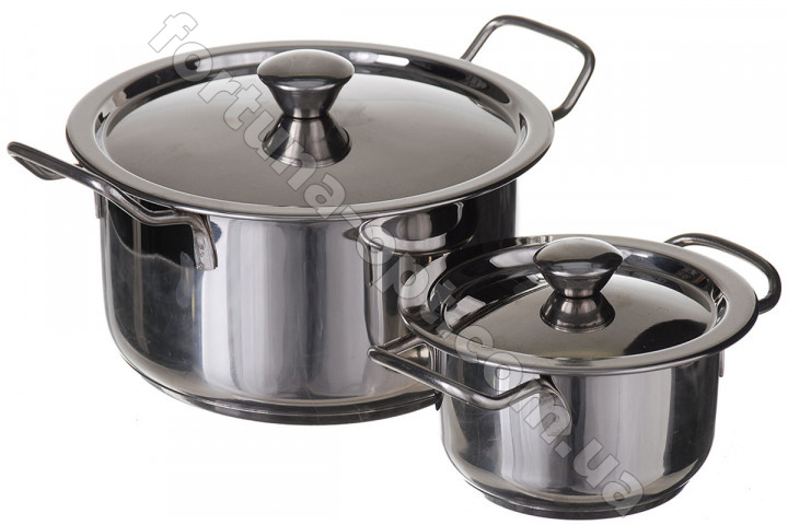 Набор посуды из нержавеющей стали A-Plus - 0251➜ Опт и розница ✅ актуальная цена -Интернет магазин ✅ Фортуна ✅