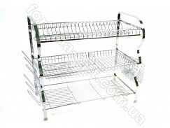 Сушилка для посуды A-Plus - 1199 - 3 яруса ✅ базовая цена $12.79 ✔ Опт ✔ Акции ✔ Заходите! - Интернет-магазин Fortuna-opt.com.ua.
