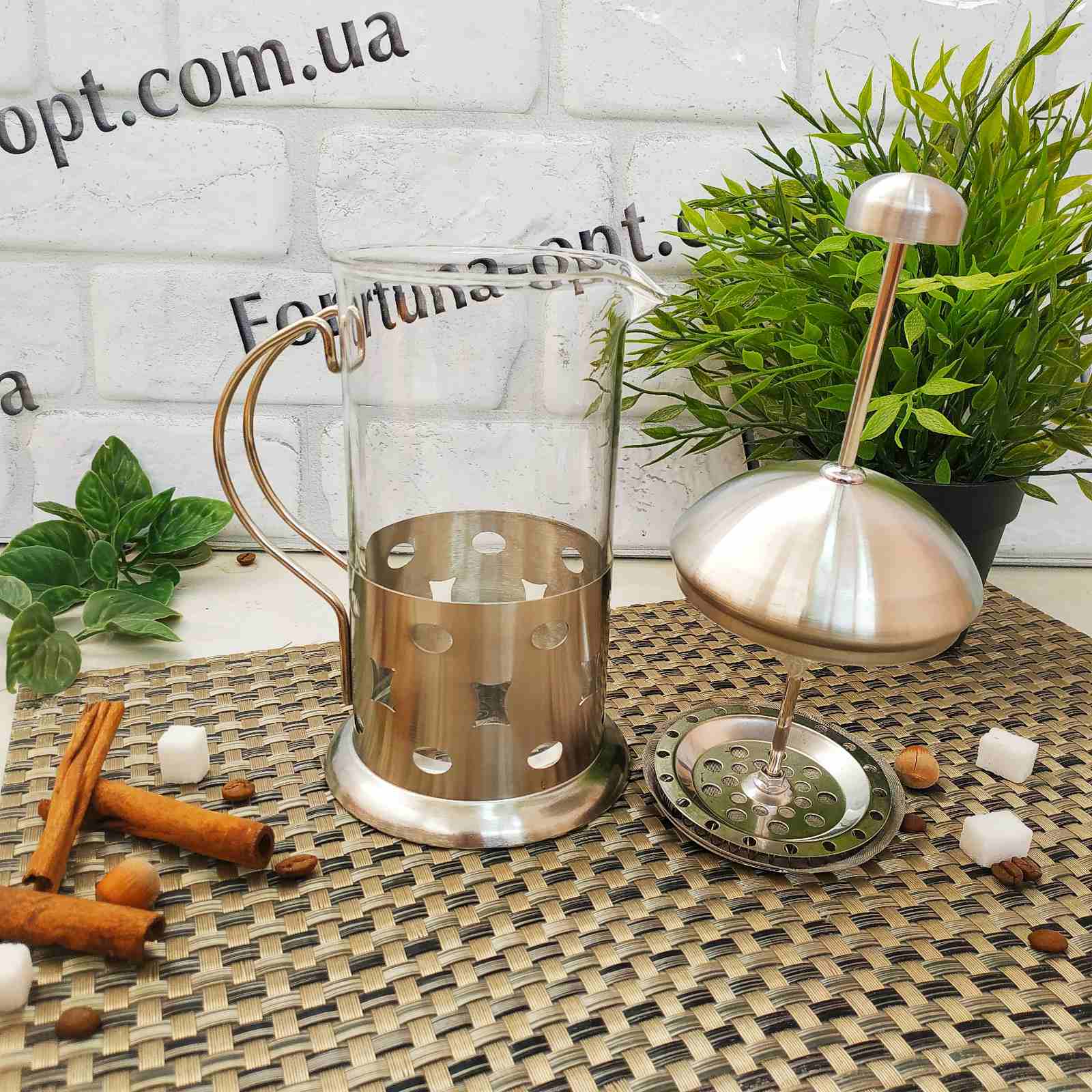 Кофеварка "френч-пресс" 0.6 л A-Plus - 1027 ✅ базовая цена $3.92 ✔ Опт ✔ Скидки ✔ Заходите! - Интернет-магазин ✅ Фортуна-опт ✅