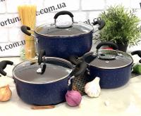 Набор посуды c покрытием A-Plus - 1742 ✅ базовая цена $42.90 ✔ Опт ✔ Акции ✔ Заходите! - Интернет-магазин Fortuna-opt.com.ua.