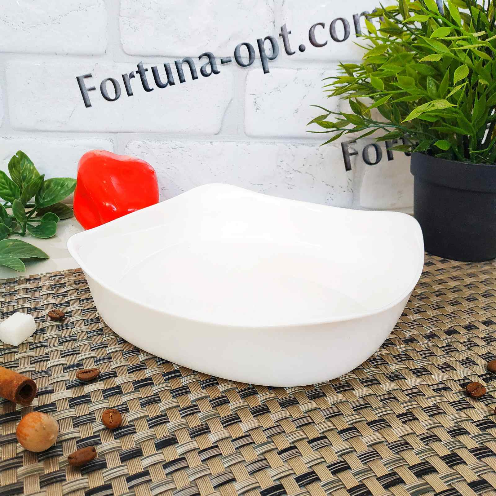 Форма для запекания квадратная 20*20 см Люминарк SMART CUISINE CARINE - 4025 ✅ базовая цена 232.36 грн. ✔ Опт ✔ Скидки ✔ Заходите! - Интернет-магазин ✅ Фортуна-опт ✅