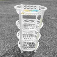 Полка овощная 4 яруса овал Эфе 0729 ✅ базовая цена 303.46 грн. ✔ Опт ✔ Акции ✔ Заходите! - Интернет-магазин Fortuna-opt.com.ua.