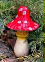 Гриб мухомор керамический 2922 ➜ Оптом и в розницу ✅ актуальная цена -Интернет магазин ✅ Фортуна ✅