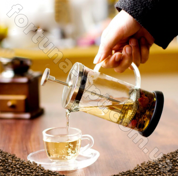 Френч-пресс для чая 0.6 л A-Plus - 1031 ✅ базовая цена $3.36 ✔ Опт ✔ Скидки ✔ Заходите! - Интернет-магазин ✅ Фортуна-опт ✅