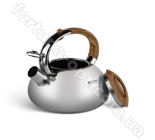 Чайник нержавеющий со свистком Edenberg EB - 3538 - 3 л  ✅ базовая цена $17.05 ✔ Опт ✔ Скидки ✔ Заходите! - Интернет-магазин ✅ Фортуна-опт ✅