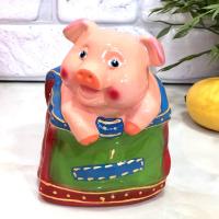 Копилка (свинка в рюкзаке) 2935 ➜ Оптом и в розницу ✅ актуальная цена - Интернет магазин ✅ Фортуна ✅