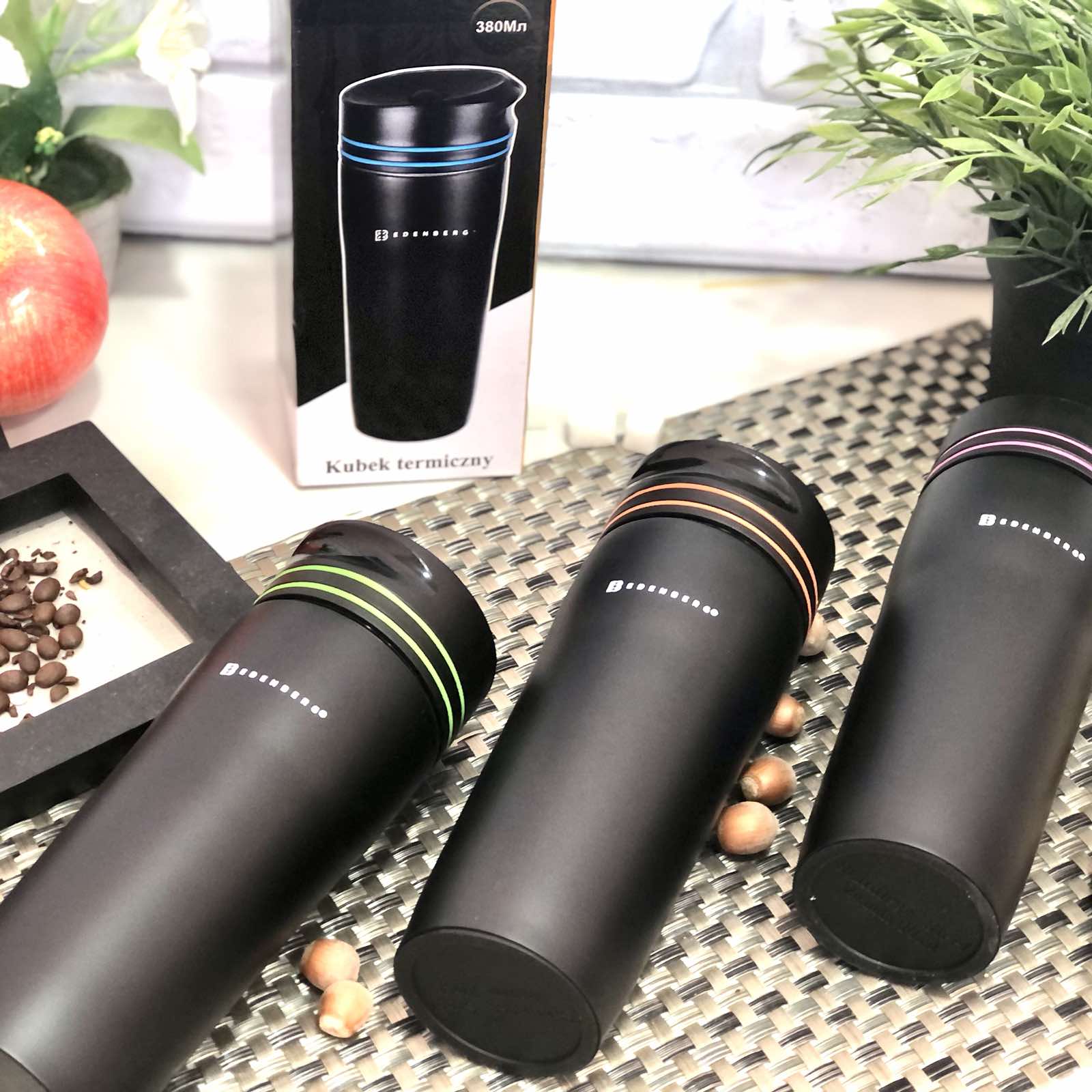 Термокружка 380 мл Edenberg -EB - 643 ➜ фото ➜ розн цена $5.92 - Интернет-магазин ✅ Fortuna-opt.com.ua. ✅