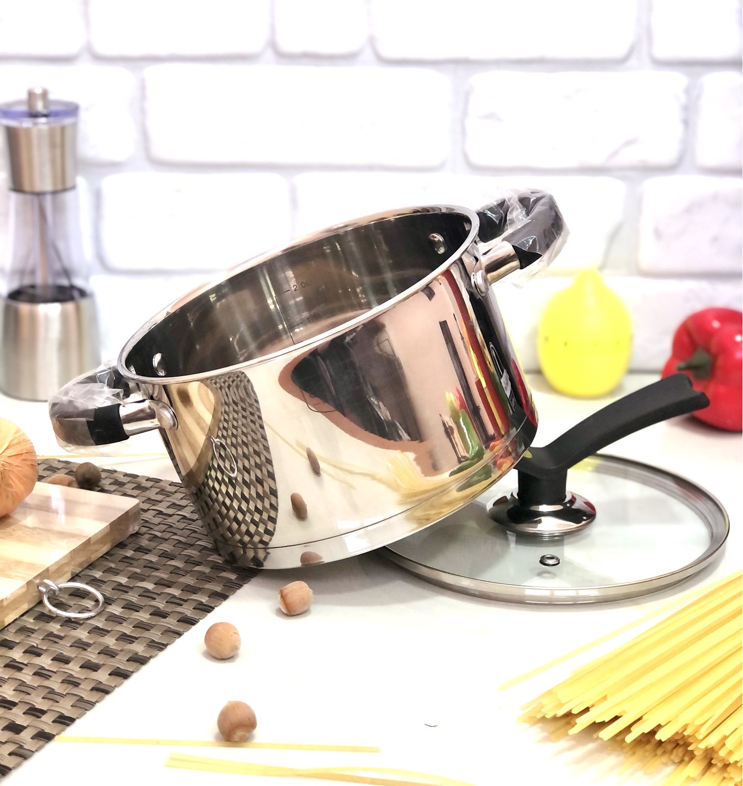 Кастрюля из нержавеющей стали Edenberg EB - 3696 - 4.8 л ✅ базовая цена $12.88 ✔ Опт ✔ Скидки ✔ Заходите! - Интернет-магазин ✅ Фортуна-опт ✅