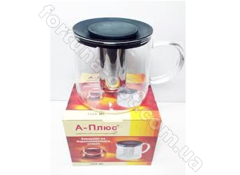 Заварочный чайник из закаленного стекла 1,5 л A-Plus - 1049 ✅ базовая цена $6.55 ✔ Опт ✔ Акции ✔ Заходите! - Интернет-магазин Fortuna-opt.com.ua.