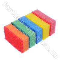 Губка для посуды - 154 - в наборе 5 штук ✅ базовая цена 23.98 грн. ✔ Опт ✔ Акции ✔ Заходите! - Интернет-магазин Fortuna-opt.com.ua.