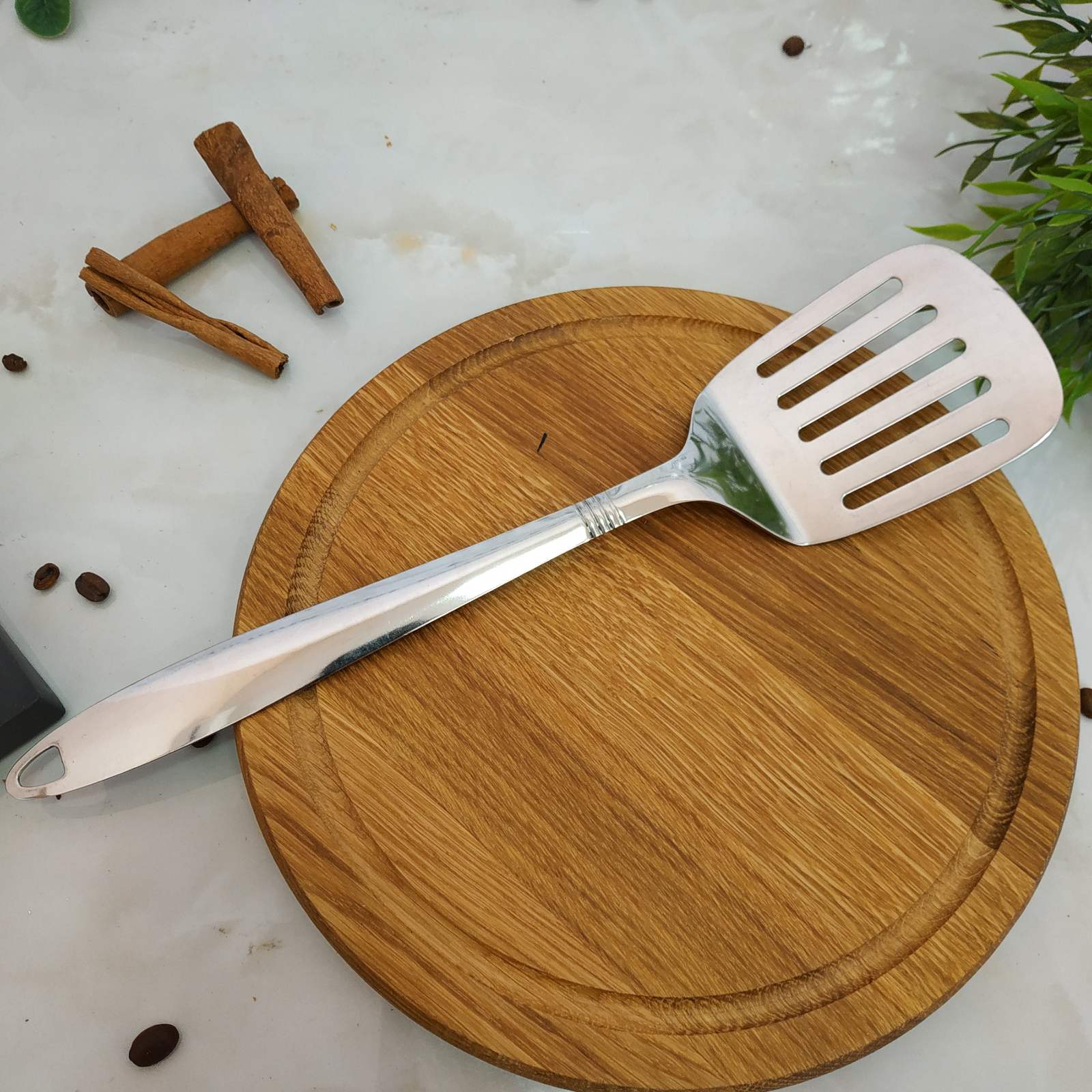 Лопатка кухонная из нержавеющей стали A-Plus - 0235 ✅ базовая цена $1.08 ✔ Опт ✔ Скидки ✔ Заходите! - Интернет-магазин ✅ Фортуна-опт ✅