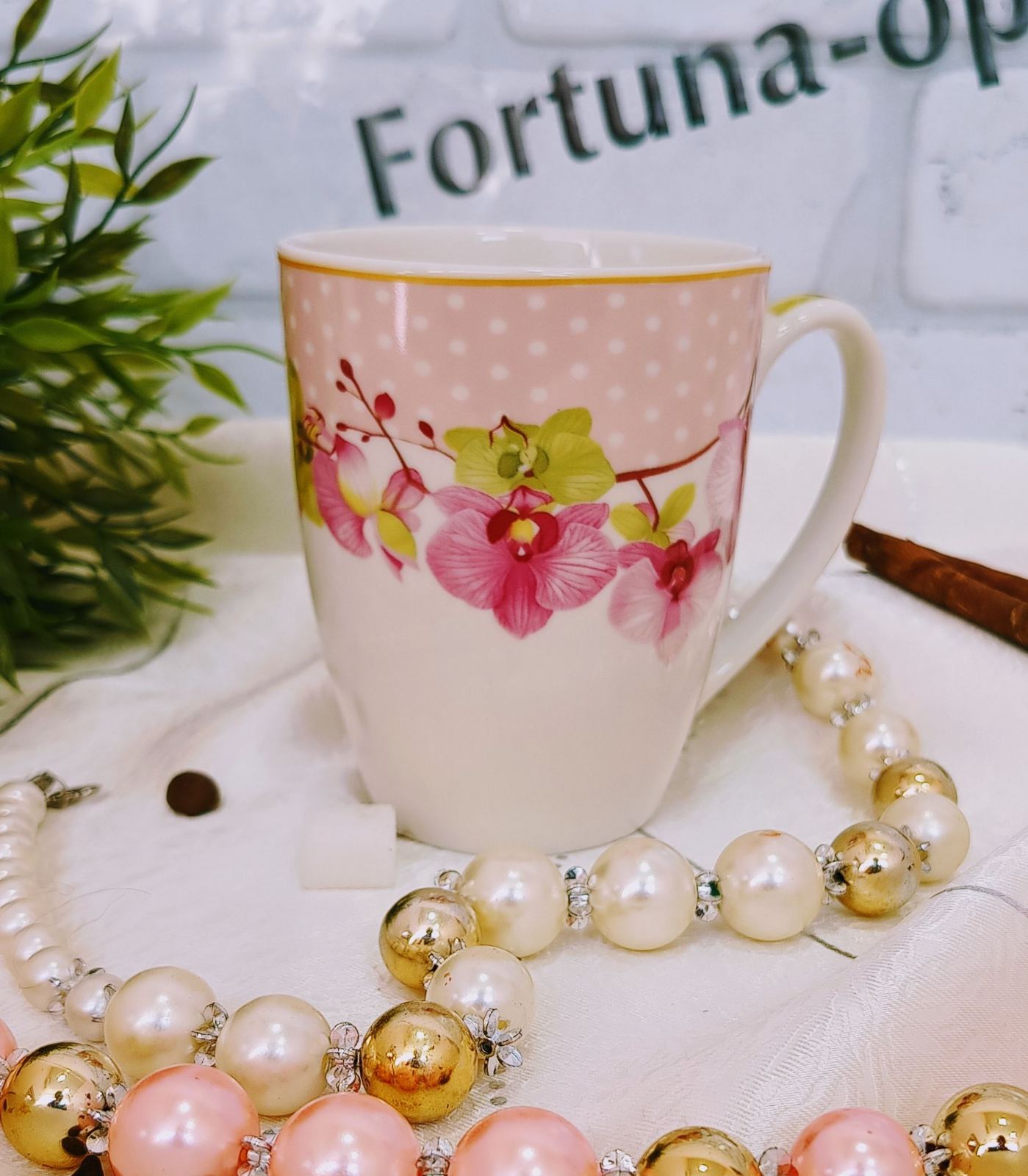 Чашка 450 мл "Цветы" 16125-15 (Ст) ✅ базовая цена $1.48 ✔ Опт ✔ Скидки ✔ Заходите! - Интернет-магазин ✅ Фортуна-опт ✅