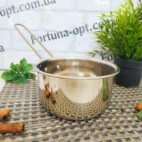 Ковш нержавеющий 18 см (А-Плюс) 0439+! ✅ базовая цена $2.82 ✔ Опт ✔ Акции ✔ Заходите! - Интернет-магазин Fortuna-opt.com.ua.