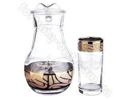 Кувшин + стаканы 7 пр. Мускат GE 05-3944/402 ➜ Оптом и в розницу ✅ актуальная цена -Интернет магазин ✅  Фортуна ✅