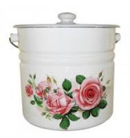 Ведро-кастрюля эмалированная 12 л 1224/2 Разное ➜ Оптом и в розницу ✅ актуальная цена -Интернет магазин ✅ Фортуна ✅