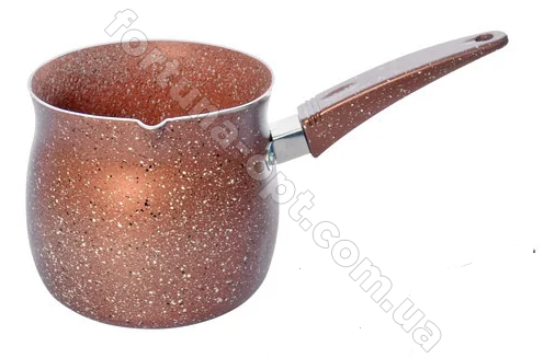 Турка с мраморной крошкой 11*9см A-Plus - 0262 ✅ базовая цена $4.58 ✔ Опт ✔ Скидки ✔ Заходите! - Интернет-магазин ✅ Фортуна-опт ✅