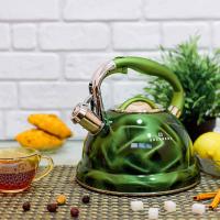 Чайник из нержавеющей стали 3D Edenberg 3 л EB - 1911 ✅ базовая цена $16.34 ✔ Опт ✔ Акции ✔ Заходите! - Интернет-магазин Fortuna-opt.com.ua.