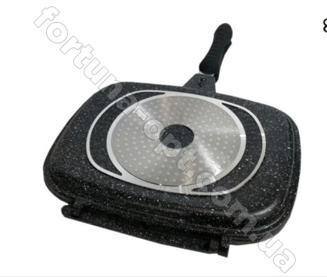 Сковорода гриль двухсторонняя Edenberg EB - 8138 - 32х25см ✅ базовая цена $32.63 ✔ Опт ✔ Скидки ✔ Заходите! - Интернет-магазин ✅ Фортуна-опт ✅