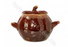 Супник керамический для запекния в духовке Тыква (Обжора) -3 л ➜ Оптом и в розницу ✅ актуальная цена - Интернет магазин ✅ Фортуна ✅