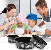 Форма для выпечки разъемная A-Plus - 1282 ➜Опотом и в розницу✅актуальная цена -Интернет магазин ✅Фортуна✅