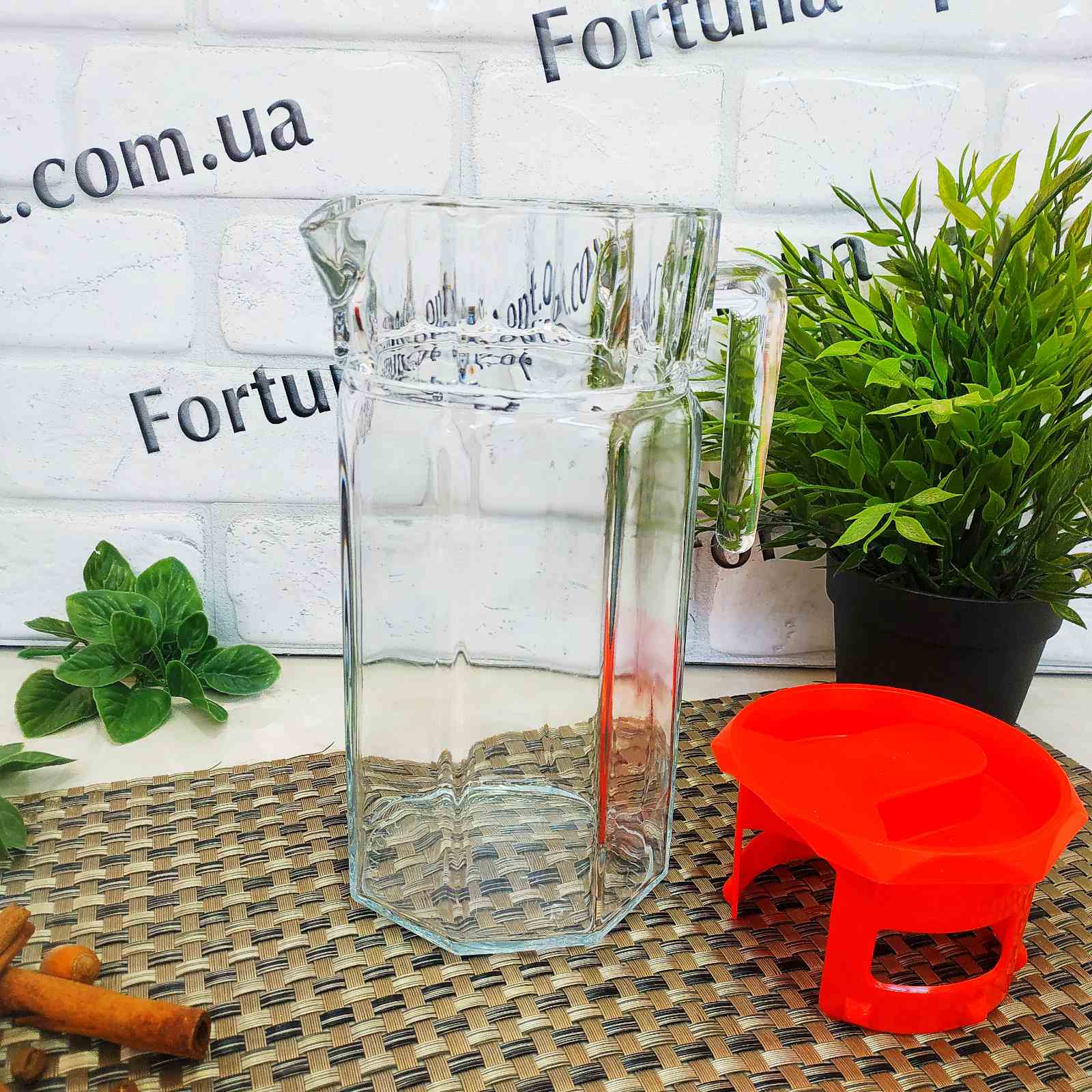 Кувшин "Кошем" 1,5л с крышкой 43414 ✅ базовая цена 210.92 грн. ✔ Опт ✔ Скидки ✔ Заходите! - Интернет-магазин ✅ Фортуна-опт ✅