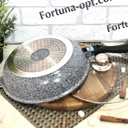 Сковорода глубокая Edenberg EB - 8021 - 2.4 л (24 см)✅базовая цена$16.65✔Опт✔Скидки✔Заходите! - Интернет-магазин ✅Фортуна-опт ✅