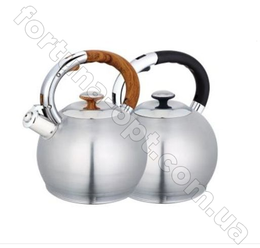 Чайник нержавеющий со свистком Edenberg EB 3537 - 3 л✅базовая цена$18.06✔Опт✔Скидки✔Заходите! - Интернет-магазин ✅Фортуна-опт ✅