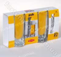 Набор пивных кружек ОСЗ "Паб" 2 шт 300 мл 55439 ➜ Оптом и в розницу ✅ актуальная цена -Интернет магазин ✅ Фортуна ✅