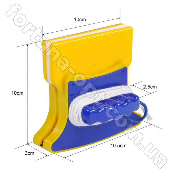 Магнит для мытья окон TV 000166 ✅ базовая цена $2.98 ✔ Опт ✔ Скидки ✔ Заходите! - Интернет-магазин ✅ Фортуна-опт ✅