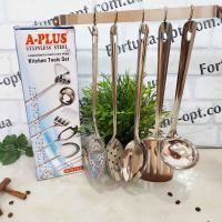 Набор кухонный A-Plus на планке из 6 предметов - 0884 ✅базовая цена $5.71 ✔ Опт ✔ Акции ✔ Заходите! - Интернет-магазин Fortuna-opt.com.ua.