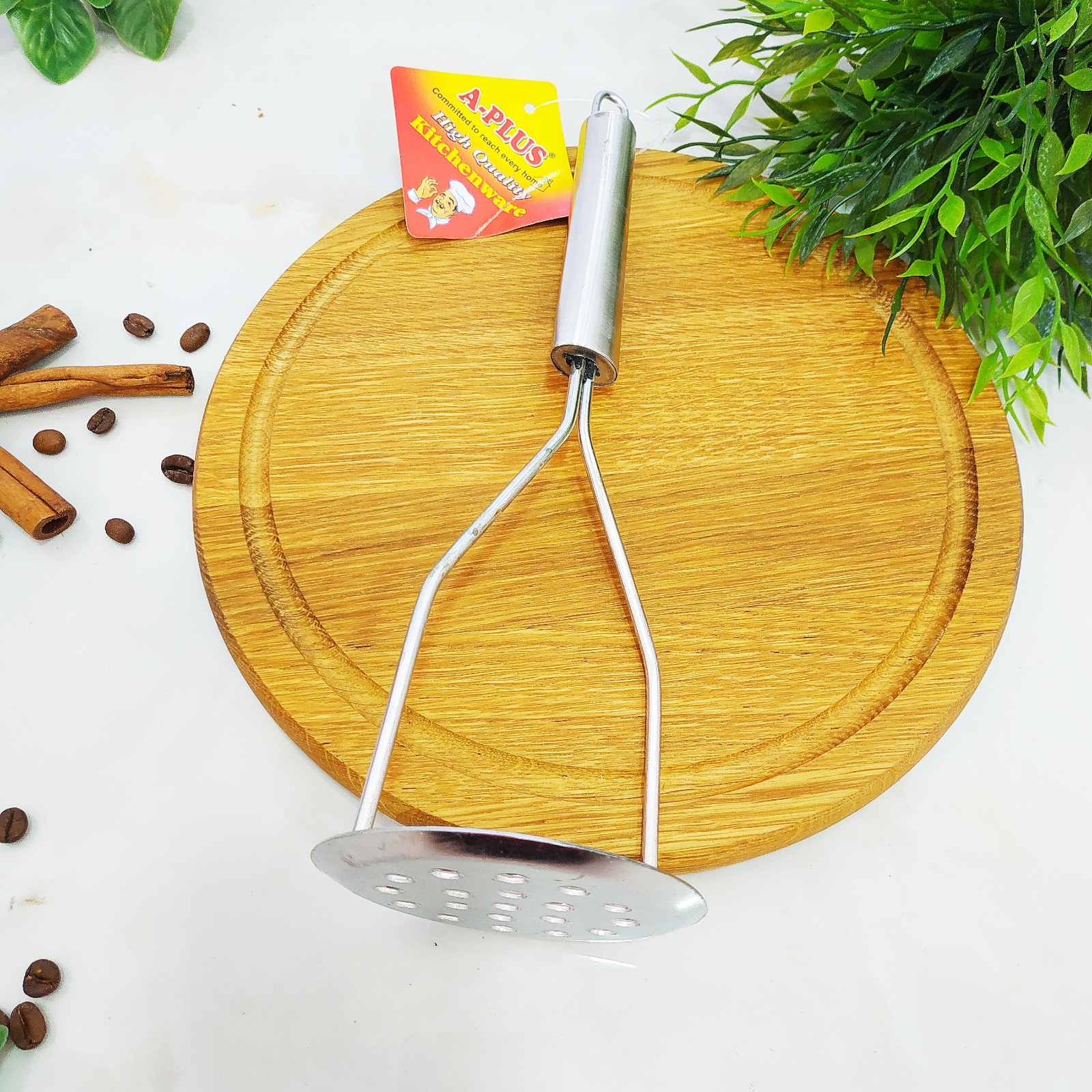 Картофелемялка кухонная из нержавеющей стали A-Plus - 0732 ✅ базовая цена $1.35 ✔ Опт ✔ Скидки ✔ Заходите! - Интернет-магазин ✅ Фортуна-опт ✅