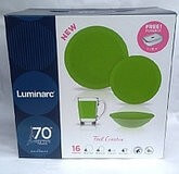 Сервиз столовый Luminarc Simply Bold салатовый 16 предметов+контейнер 820мл - 9194 ✅ базовая цена 799.20 грн. ✔ Опт ✔ Скидки ✔ Заходите! - Интернет-магазин ✅ Фортуна-опт ✅