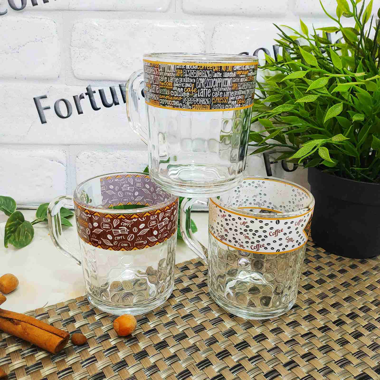 Чашка стекло 200 мл "Кофе микс" 8108-1335 ✅ базовая цена 42.16 грн. ✔ Опт ✔ Скидки ✔ Заходите! - Интернет-магазин ✅ Фортуна-опт ✅