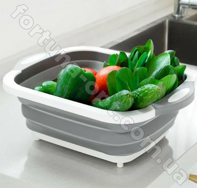 Складная разделочная доска силиконовая - 7109 ✅ базовая цена $3.28 ✔ Опт ✔ Скидки ✔ Заходите! - Интернет-магазин ✅ Фортуна-опт ✅