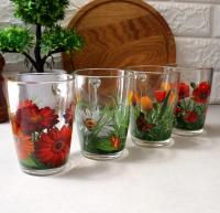 Чашка стекло 300 мл Капучино цветы 8139 ✅ базовая цена 35.52 грн. ✔ Опт ✔ Акции ✔ Заходите! - Интернет-магазин Fortuna-opt.com.ua.