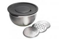 Терка с нержавеющей миской 24 см/4 л Empire EM - 2278  ✅ базовая цена $7.36 ✔ Опт ✔ Акции ✔ Заходите! - Интернет-магазин Fortuna-opt.com.ua. 