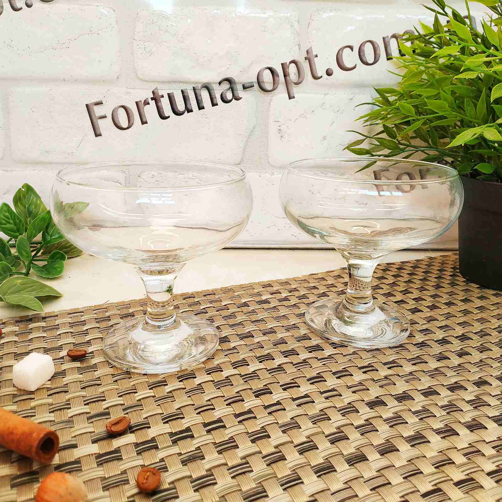 Креманки "Айсвиль" 2 шт/набор 270 мл 440336 ✅ базовая цена 51.80 грн. ✔ Опт ✔ Скидки ✔ Заходите! - Интернет-магазин ✅ Фортуна-опт ✅