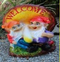  Гном два с мухомором рыжий Велком 1800 ➜ Оптом и в розницу ✅ актуальная цена -Интернет магазин ✅ Фортуна ✅